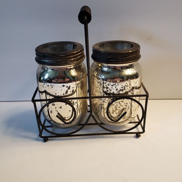 Candle Holders & Caddy - Picture 2 of 10